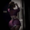 Wholesale Purple Lace Mesh Lingerie Set - Plus Size Sexy Lingerie Supplier - Thumbnail Image 8